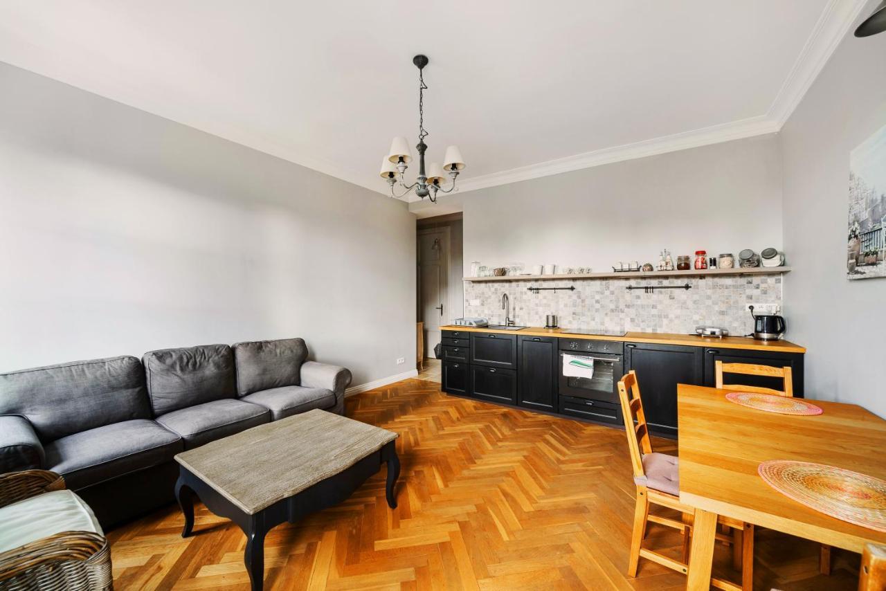 Designer Flat In The Heart Of Old Town Apartman Varsó Kültér fotó
