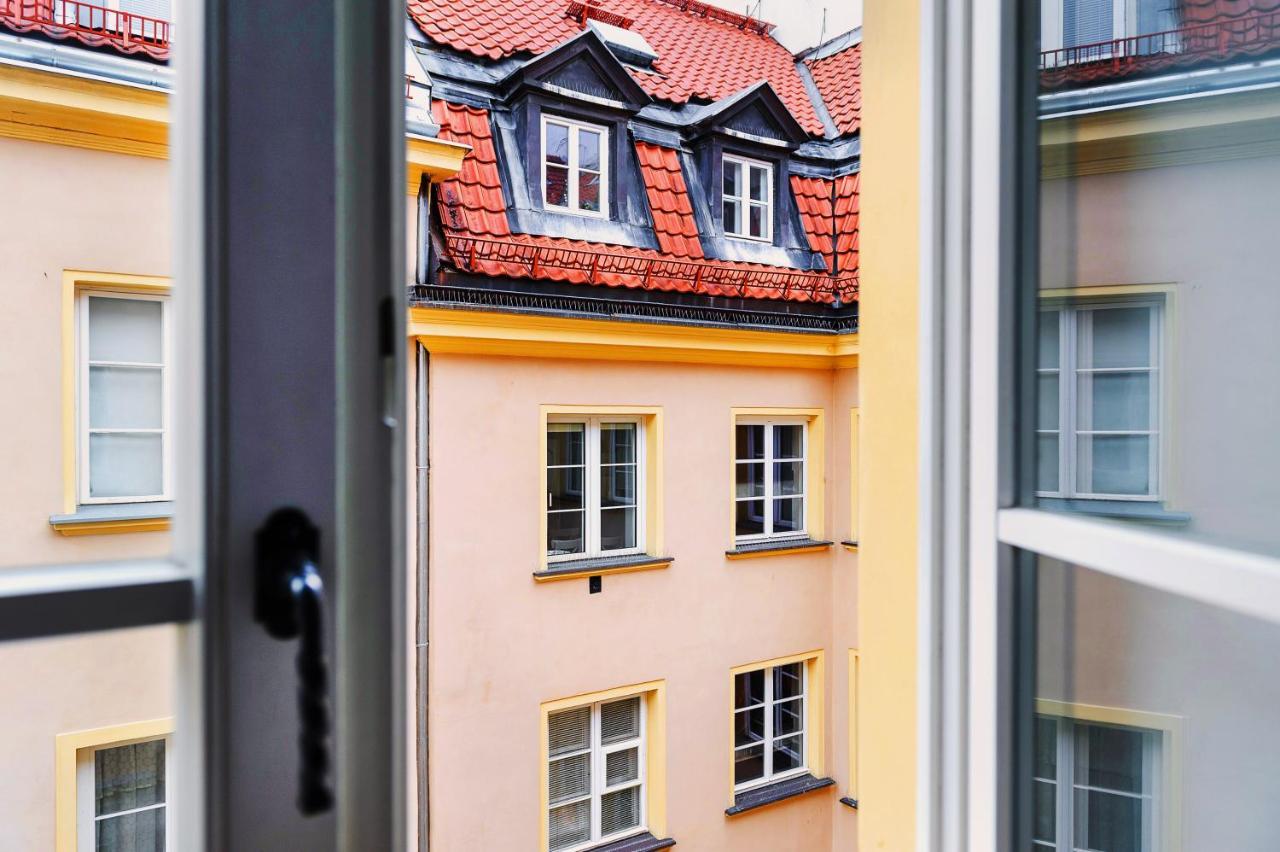 Designer Flat In The Heart Of Old Town Apartman Varsó Kültér fotó